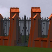 Ogrodzenie cmentarza