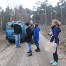 zajęcia w terenie prowadzi p. Andrzej Szalkowski